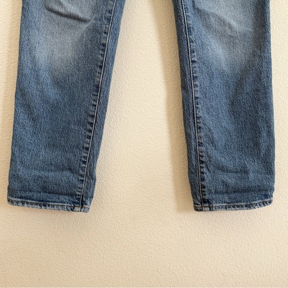 Madewell The Petite High-Rise Slim Boyjean in Neal Wash 27 Petite - Picture 3 of 7